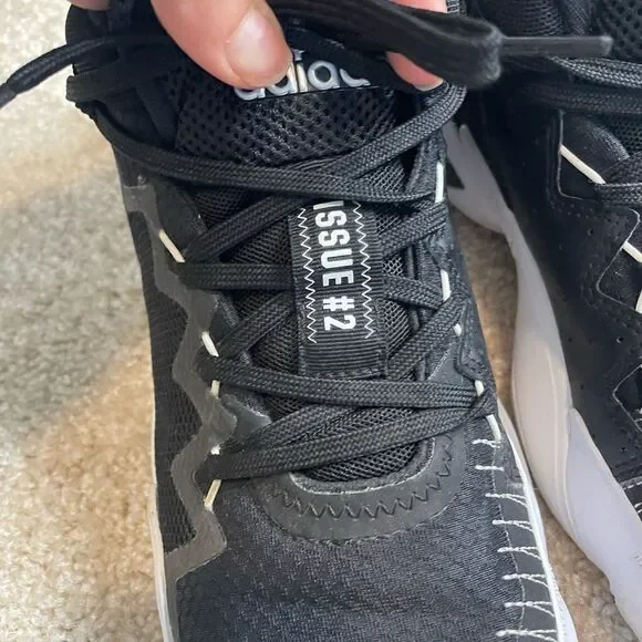 ADIDAS D.O.N issue #2 Cloud Black Basketball Shoe - Picture 5 of 10